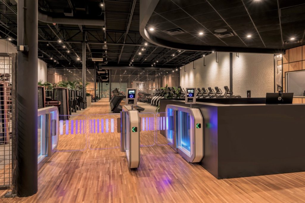 Golds Gym Flower Mound Front Desk 1 Fitness Center Retail Displays, Front Desk and Lockers