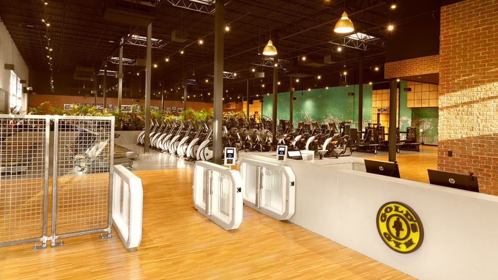 GoldsGym LIttleElm26539 Fitness Center Front Desk, Retail Displays and Lockers